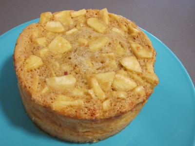 Pudding aux pommes et son coulis de framboises - 6.1
