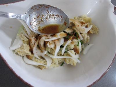 Coquelets au miel et aux pommes caramélisées et aux asperges - 5.4