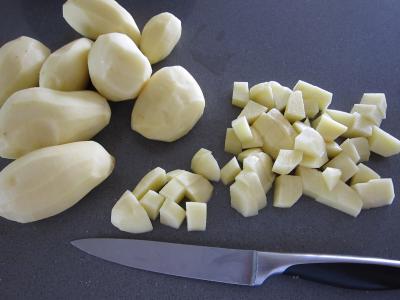Miel aux pommes de terre et au boudin - 1.2