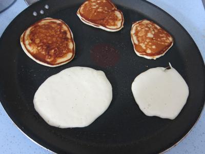 pancakes au miel