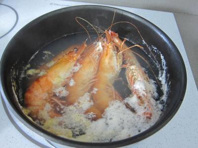 Vermicelle de riz et crevettes en salade - 4.3