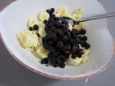 Mûres et melon en salade au sirop de noix de coco - 2.4