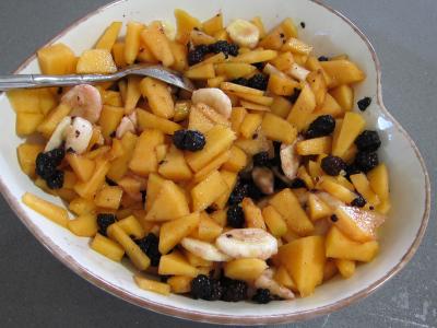 Mûres et melon en salade au sirop de noix de coco - 3.4