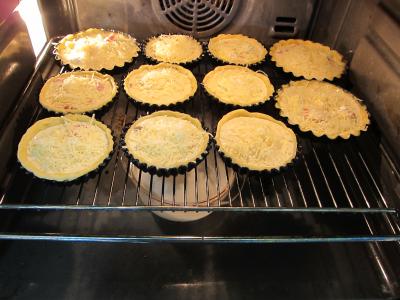 Tartelettes au brie et au jambon - 8.1