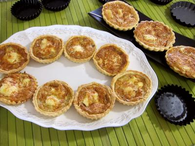 Tartelettes au brie et au jambon - 8.3