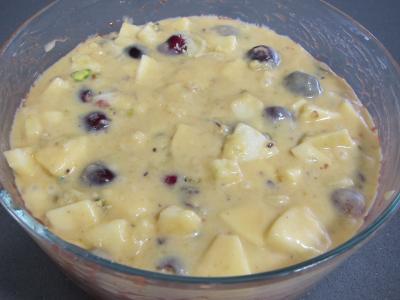 Pudding aux cerises et aux pommes - 5.1