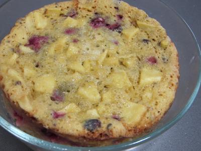 Pudding aux cerises et aux pommes - 7.1