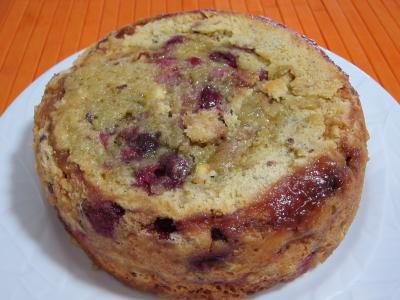 Recette Pudding aux cerises et aux pommes