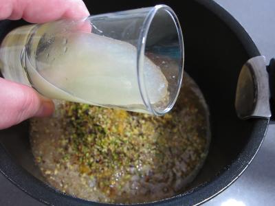 Pêches, bananes et pistaches au rhum - 4.1