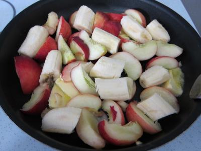 Pêches, bananes et pistaches au rhum - 5.2