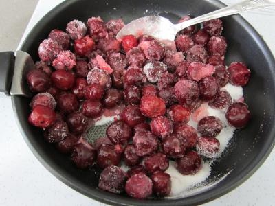 Gâteau Basque fourré aux cerises - 5.2