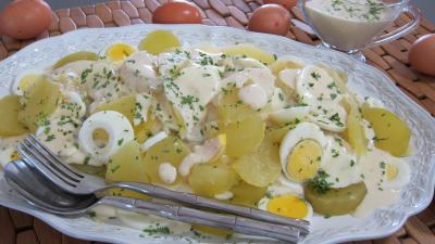 Recette Pommes de terre à la sauce au mascarpone