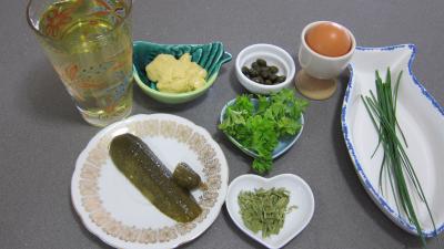 Ingrédients pour la recette : Sauce rémoulade
