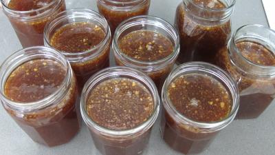 Confit de vin blanc aux mirabelles et noisettes - 5.2