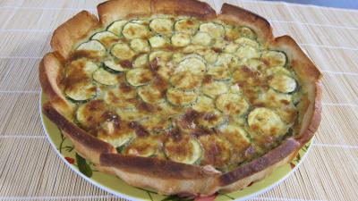 Recette Tourte aux courgettes