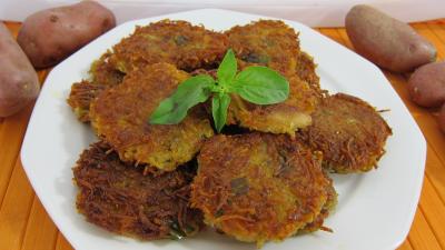 Recette Paillassons de pommes de terre