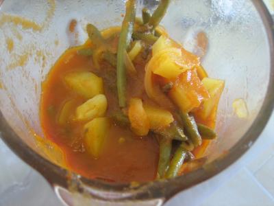 Crème de tomates et haricots verts - 13.1