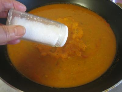 Crème de tomates et haricots verts - 15.1