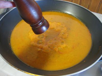 Crème de tomates et haricots verts - 15.2