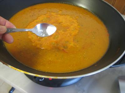 Crème de tomates et haricots verts - 15.3