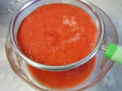 Crème de tomates et haricots verts - 8.3