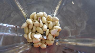 Gaspacho de melon au lait d'amandes et gambas - 3.1