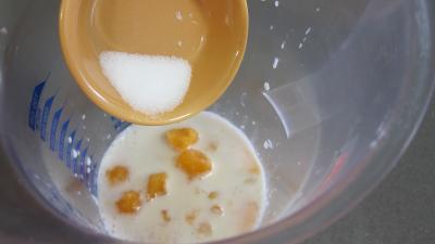 Gaspacho de melon au lait d'amandes et gambas - 4.4
