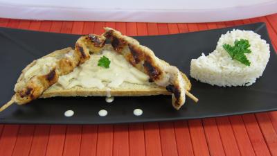 Photo : Toast de poulet
