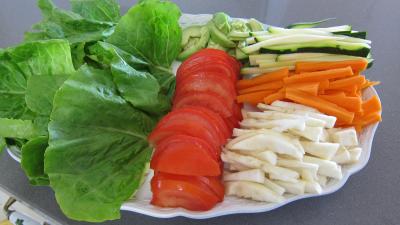 Dip à la grecque et ses crudités - 5.3