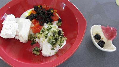 Dip à la grecque et ses crudités - 8.2