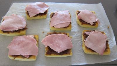 Sandwichs à l'aubergine et au jambon - 10.1