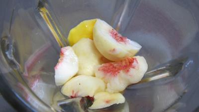 Granités aux nectarines et à la pêche - 1.4