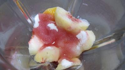 Granités aux nectarines et à la pêche - 2.2