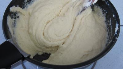 Gâteau de semoule au coulis de framboises - 4.3