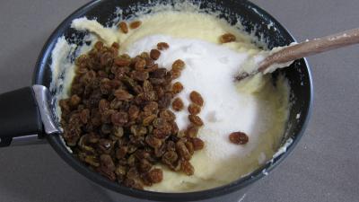 Gâteau de semoule au coulis de framboises - 5.1