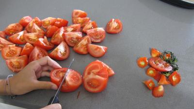 Antipastis à la tomate - 2.2