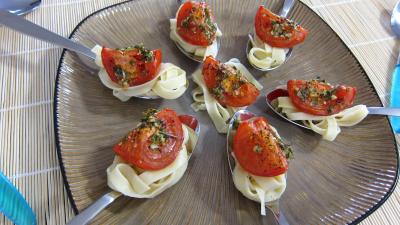 Recette Antipastis à la tomate